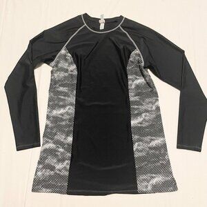 Krista Sports by Christina Womens Top Long Sleeve Size Large